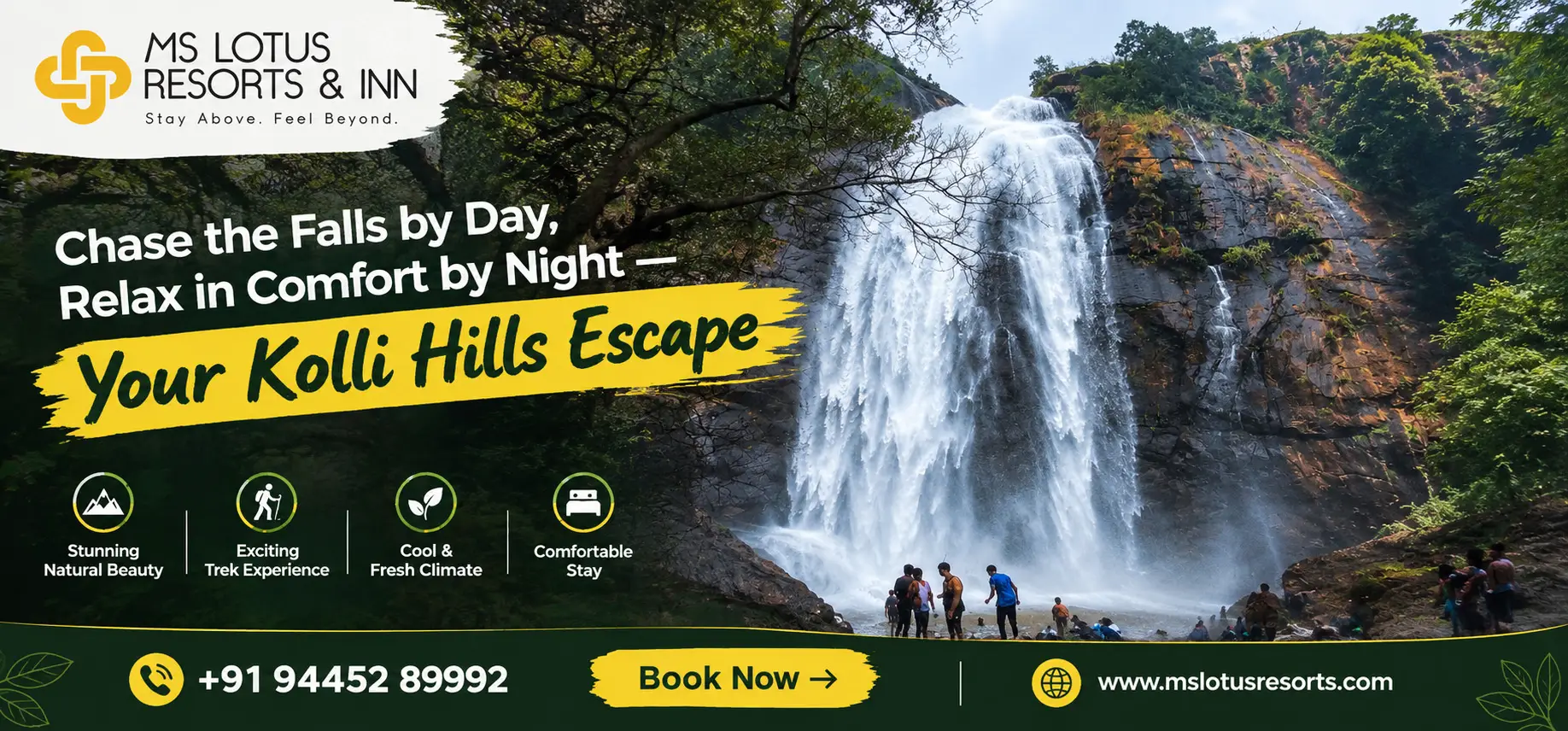 Chasing the Agaya Gangai Falls? Here’s Where to Stay in Kolli Hills
