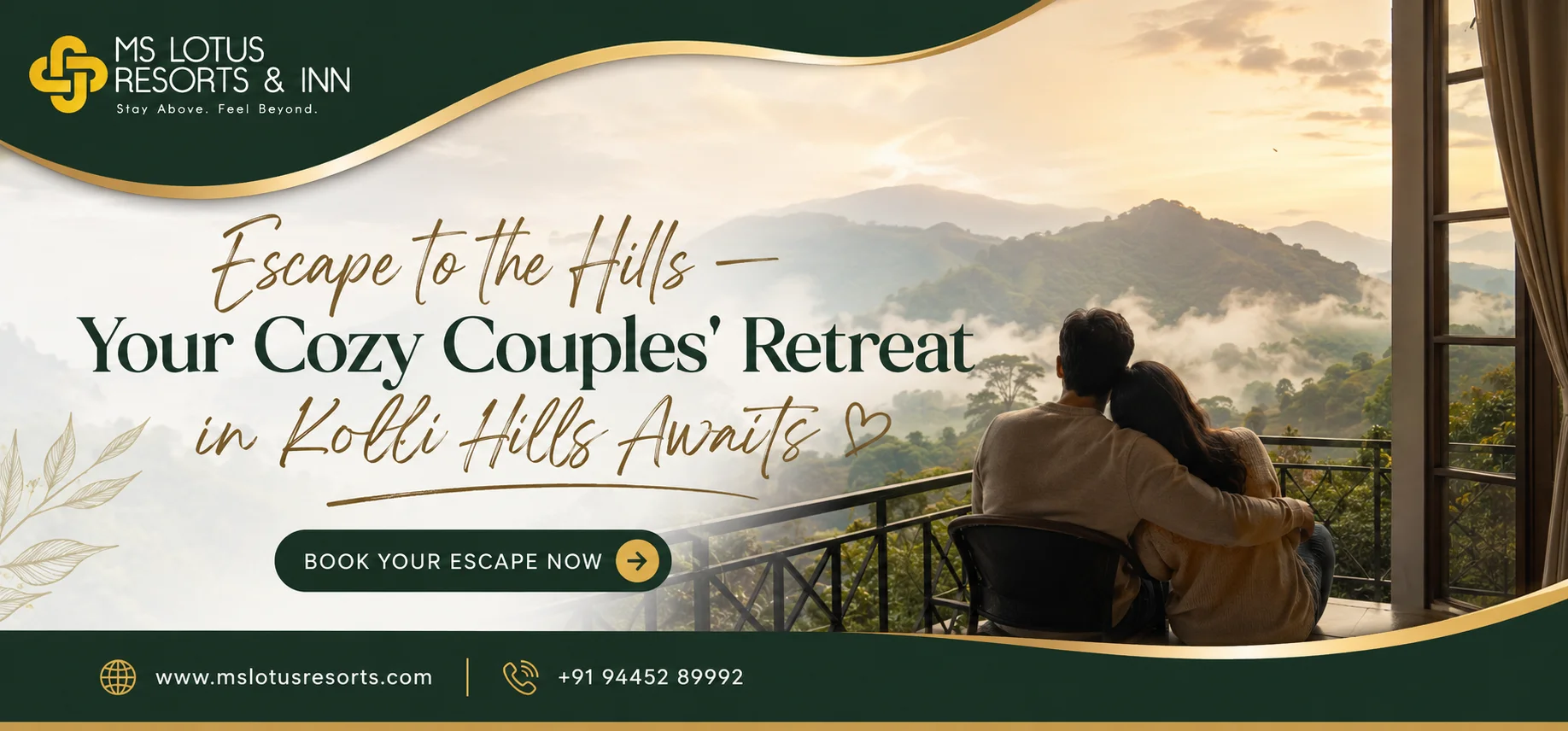 Where to Stay for a Cozy Couples' Retreat in Kolli Hills