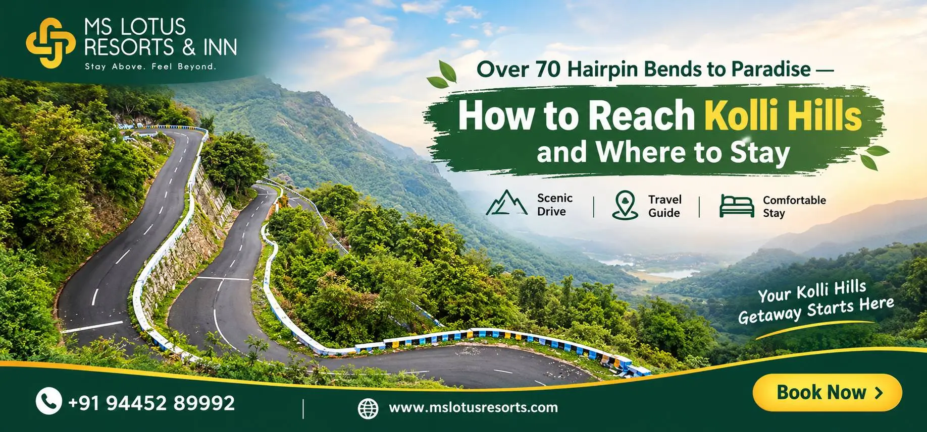 Planning a Kolli Hills Trip? How to Get There and Where to Stay