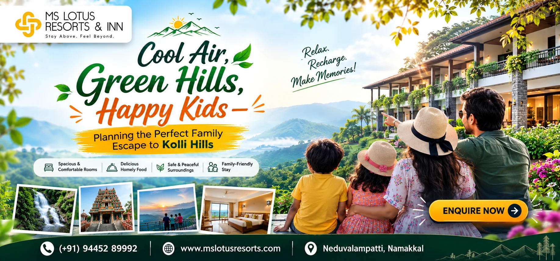 A Peaceful Family Getaway in the Hills: Planning Your Kolli Hills Trip